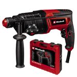 Einhell TC-RH 800 4F Rotary Hammer Drill | SDS Plus 4-in-1 Electric Drill - Drilling / Pneumatic Impact Drilling / Chiselling With and Without Lock | 800W, 2.5 Joule Impact Force, Speed Control