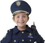 Dress Up America Police Hat for kids - Blue Cop Hat for Children - Police Costume Accessory