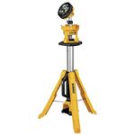 DEWALT 20V MAX LED Work Light, Tripod Base, Tool Only (DCL079B)