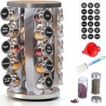 KITment Rotating Spice Rack Organis