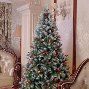 Asinse 7FT Pre-Lit Christmas Tree – Artificial Holiday Decor