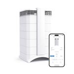 IQAir HealthPro Plus XE Air Purifier - Smart HyperHEPA Filtration for Large Rooms up to 1125 sq ft - Viruses, Allergens, Smoke, Mold, Dust, Pet Dander, Swiss Made, WiFi Enabled