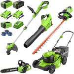 Greenworks 40V 20" Mower,Axial Leaf