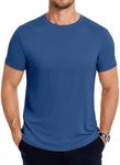 COOFANDY Men's Short Sleeve T-Shirts 1 Pack Crew Neck Casual Summer Lightweight Basic Tee Shirt