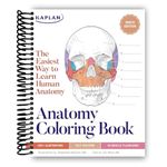 Anatomy Coloring Book (Kaplan Test Prep) [Spiral-bound] Stephanie McCann and Eric Wise