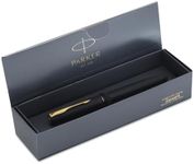 Parker Frontier Matte Black Gold Tr