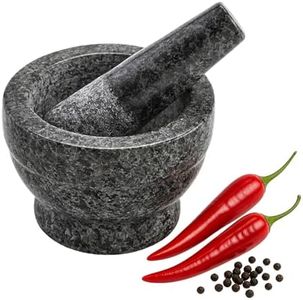 IMUSA USA Mortar and Pestle 3.75" Granite