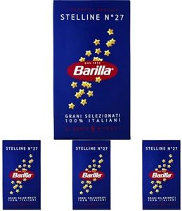 Barilla Pasta Stelline N.27, Pastina di Semola di Grano Duro, I Classici, 500g