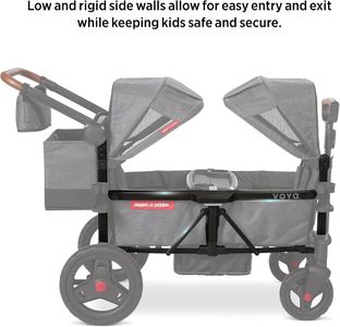 Radio Flyer Voya Stroller Wagon – Convertible Kids Push Pull Cart