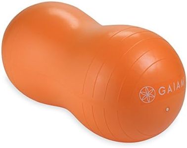 Gaiam Kids Active Seat Peanut Shaped Bounce Desk Chair -Exercise Yoga Balance Sitting Ball - Sensory Toys- Flexible Seating, Wiggle Seat for Boys and Girls - Orange