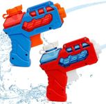 Water Guns, Water Guns for Kids, 2 Pack Squirt Guns Water Blaster, Mini Water Guns Small Water Pistol Toys for Boys Girls, Summer Gifts for Swimming Pool Outdoor Beach Water Fighting Toys