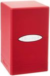 Ultra Pro Satin Tower Deck Box, Red