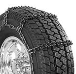 Security Chain Company QG3810 Quik Grip Wide Base V-Bar Type RD Light Truck Tire Traction Chain - Set of 2