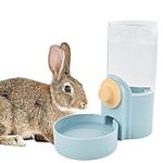 Cdipesp Hanging Automatic Rabbit Water Dispenser, Auto Dog Kennel Water Dispenser 35OZ Gravity Bunny Feeder, Dog Cage & Crate Waterer for Rabbit Guinea Pig Hedgehog Ferret Kitty Puppy