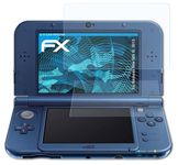 atFoliX Screen Protection Film compatible with Nintendo New 3DS XL 2015 Screen Protector, ultra-clear FX Protective Film (Set of 3)