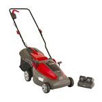 Mountfield Battery Lawnmower Electress 38 Li Kit, 38cm (15”) Cutting Width, incl. 2 Batteries 20V (4Ah) & Charger