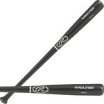 Rawlings Adirondack Youth Wood Graphite Color 2-1/4" Barrel Baseball Bat, 30"/23 oz