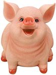 RealGoodLife Cute Large Piggy Bank Toy, Shatterproof Money Bank, Toy Gift Savings Jar, Coin Bank ATM for Boys, Girls, Kids, Adults and Children (Large Pig)