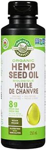 Manitoba Harvest Organic Hemp Seed Oil, 12g of Omegas 3&6 Per Serving, Non-GMO, Vegan, Gluten-Free 250ml