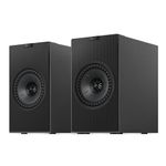 KEF Coda W Wireless HiFi Bookshelf Speakers, Dark Titanium | Bluetooth 5.4 aptX Lossless | Compatible with Turntable, TV, PC, Laptop & more | Music | TV & Home Cinema | Gaming