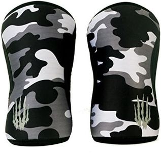 Bear KompleX Compression Knee Sleeves, Fitness & Support for Workouts & Running. Sold in Pairs-Cross-fit Training, Weightlifting, Wrestling, Squats & Gym Use. 5mm&7mm Thick, Multicolor Options
