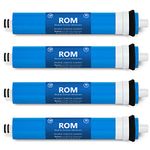 Express Water – 4 Pack Reverse Osmosis Membrane – RO Membrane 100 GPD Water Filter Replacement – Under Sink and Reverse Osmosis System