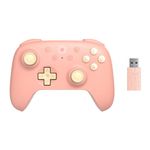 8Bitdo Ultimate 2C Wireless Controller for Windows PC and Android, with 1000Hz Polling Rate, Hall Effect Joysticks and Hall Triggers, and Remappable L4/R4 Bumpers (Peach)