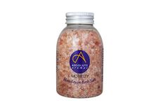 Absolute Aromas Mobility Bath Salts 290g - Natural Pink Coarse Himalayan Salt Infused with 100% Pure Essential Oils of Ginger, Eucalyptus, Peppermint and Rosemary