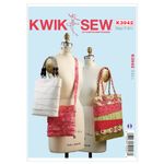 Kwik Sew K3942 Bags Sewing Pattern, Size Bags S-M-L