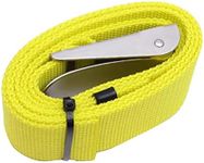 Baoblaze Snorkeling Waist Belt Buckle Scuba Diving Weight Belt for Spear Fishing, Yellow 1.8m