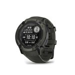 Garmin Instinct 2X SOLAR, Large Rugged GPS Smartwatch, Built-in Sports Apps and Health Monitoring, Solar Charging and Ultratough Design Features, Moss