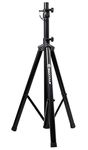 Rockville RVES05 Black Heavy Duty Tripod Pole-Mount DJ PA Speaker Stand