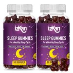 Pro Sleep Gummies for Adults Magnesium, L-Theanine, 5 HTP, Valerian Root, Passionflower Extract, Glycine, Chewable Sleep Supplement |Sleep Aid| |Calm Mood| Vegan 120 Gummies |Berries Flavour| (2)