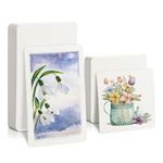 Watercolor Paper, 100 Pcs Watercolor Paper Pad, Watercolor Paper Bulk for Students, Artists, Sketch Painting