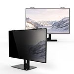 Saco 32 Inch Privacy Screen Filter (Hanging Type) – 2mm Acrylic Monitor Screen Protector for 32 Inch LED Monitor, Anti Blue Light, Glossy Finish 16:9/16:10