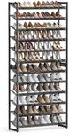 SONGMICS Shoe Rack, 12-Tier Shoe Or