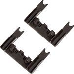 BlueStars W10250160 Rack Adjuster Arm Clip-lock - Compatible with Whirlpool Kenmore KitchenAid Jenn-Air Dishwashers - Replaces WPW10250160 PS11751100 - PACK OF 2