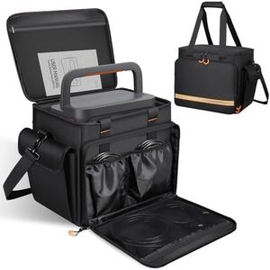 Wigojoy Portable Station Bag Compatible with Jackery Explorer 2000 v2, with Plenty of Room for Accessories, Waterproof and Non-slip Bottom, and Abrasion-resistant Nylon Fabric