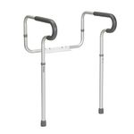 Drive Medical Toilet Safety Frame, White