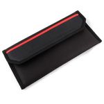 Asraw Polyester Portable Two Wheeler/Car Document Holder, Vehicle Document Organiser (Black, 1)