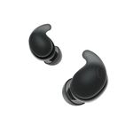 Sony LinkBuds Fit Truly Wireless Noise Cancelling Earbud Headphones, Small & Light with Newly Developed Air Fitting Supporters, Black