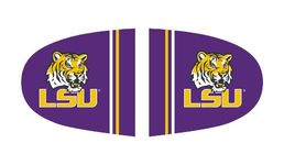 FANMATS NCAA Louisiana State University Tigers Polyester Mirror Cover-Large