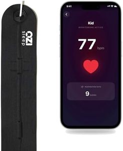 Sleep Tracker, Non-Wearable Contactless Under-Sheet Sleep Monitor, No Monthly Fees, Tracks Sleep Stages, Heart Rate, Breathing, Movement and Bed-Exit for Adults, Kids 5+, Families and Caregivers