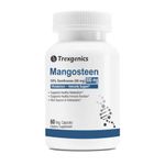 Trexgenics MANGOSTEEN 10% Xanthones 500 mg Fat Metabolism, Sugar Levels, Immunity, Weight Management Support VEGAN & NON-GMO (60 Veg. Capsules) (Pack of 1)