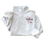 Personalized RN Quarter Zip Sweatshirt, Nurse Graduation Gift, Embroidered Nurse Quarter Zip Sweatshirt, Gift for Doctors (Polyester, Style 3)