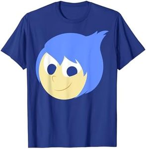Disney Pixar Inside Out Joy Face Halloween Maglietta