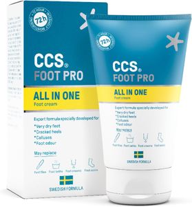 CCS All In One Foot Cream 100ml – Intensive Moisturising Care