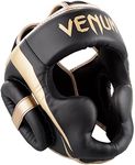 Venum Elite Headgear - Black/Gold, 