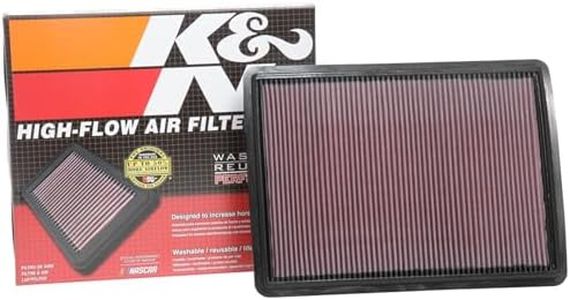 K&N Filtro Aria di ricambio compatibile con Hyundai Ioniq 1.6 & Kia Niro 1.6 2016- (33-3077)