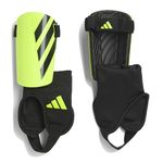 Adidas Unisex-Kids Tiro Match Soccer Shin Guards, Lucid Lemon/Black, Medium